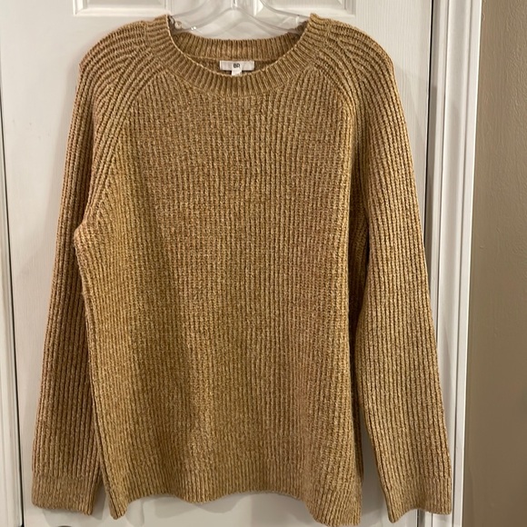 BP (Nordstrom) Heavyweight Crewneck Sweater Wheat - M - Picture 1 of 5